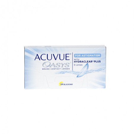 Soczewki dwutygodniowe Acuvue Oasys for Astigmatism 6szt. - wyprzedaż