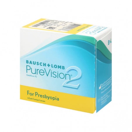 Soczewki miesięczne PureVision 2 for Presbyopia 6 szt.