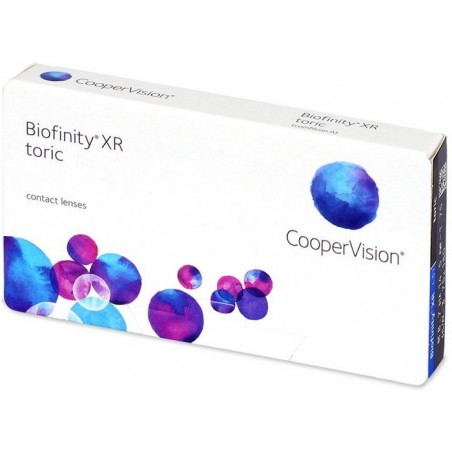 Soczewki miesięczne Biofinity XR Toric 3 szt.