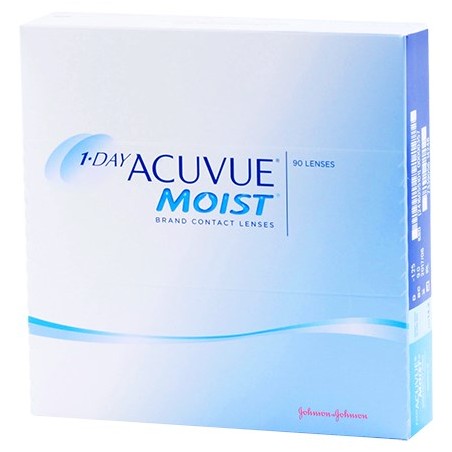 Soczewki jednodniowe 1-Day ACUVUE Moist 90 szt. - wyprzedaż długa data
