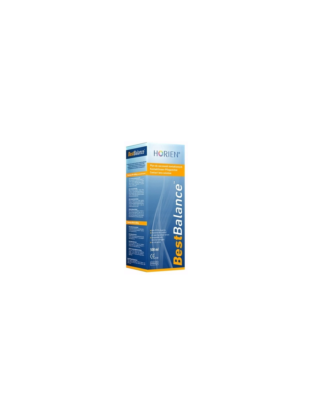 Płyn do soczewek kontaktowych HORIEN Best Balance 500 ml