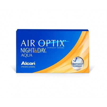 Soczewki miesięczne Air Optix Aqua Night&Day BC 8,6 6 szt.
