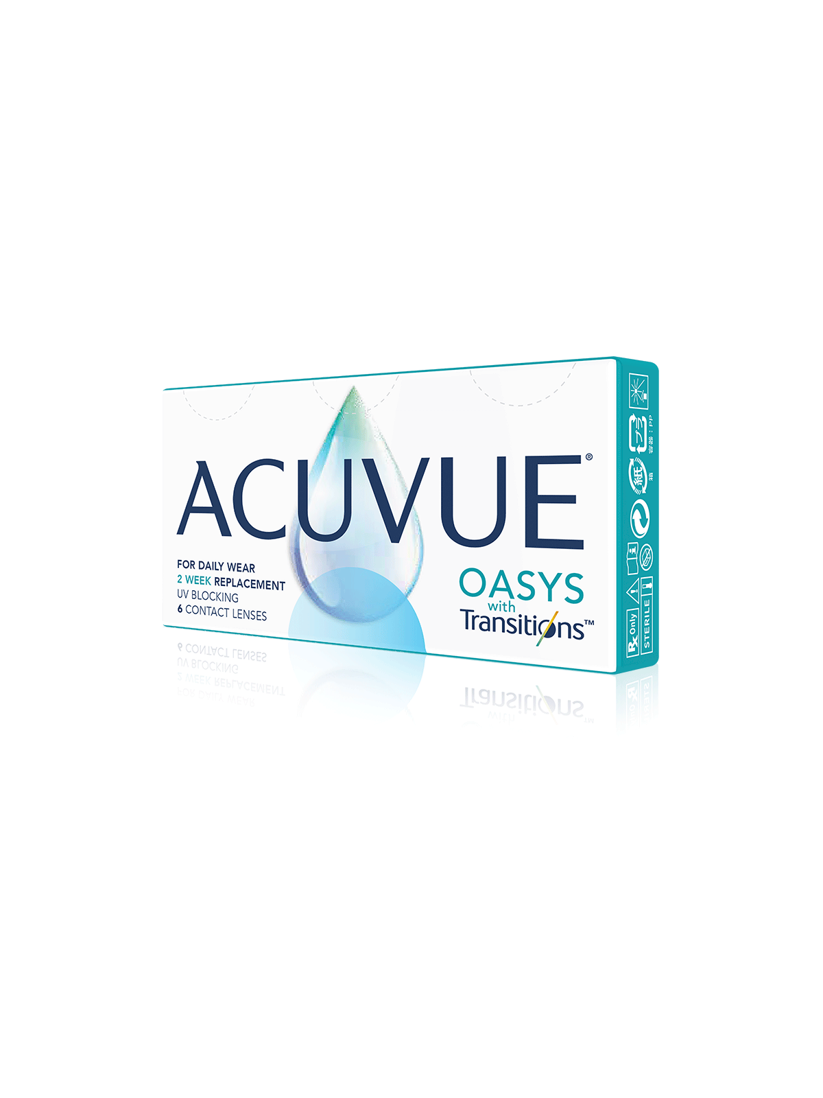 Soczewki dwutygodniowe ACUVUE® OASYS with Transitions™ 6 szt.