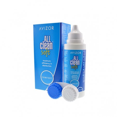 Płyn do soczewek kontaktowych Avizor All Clean Soft 100 ml