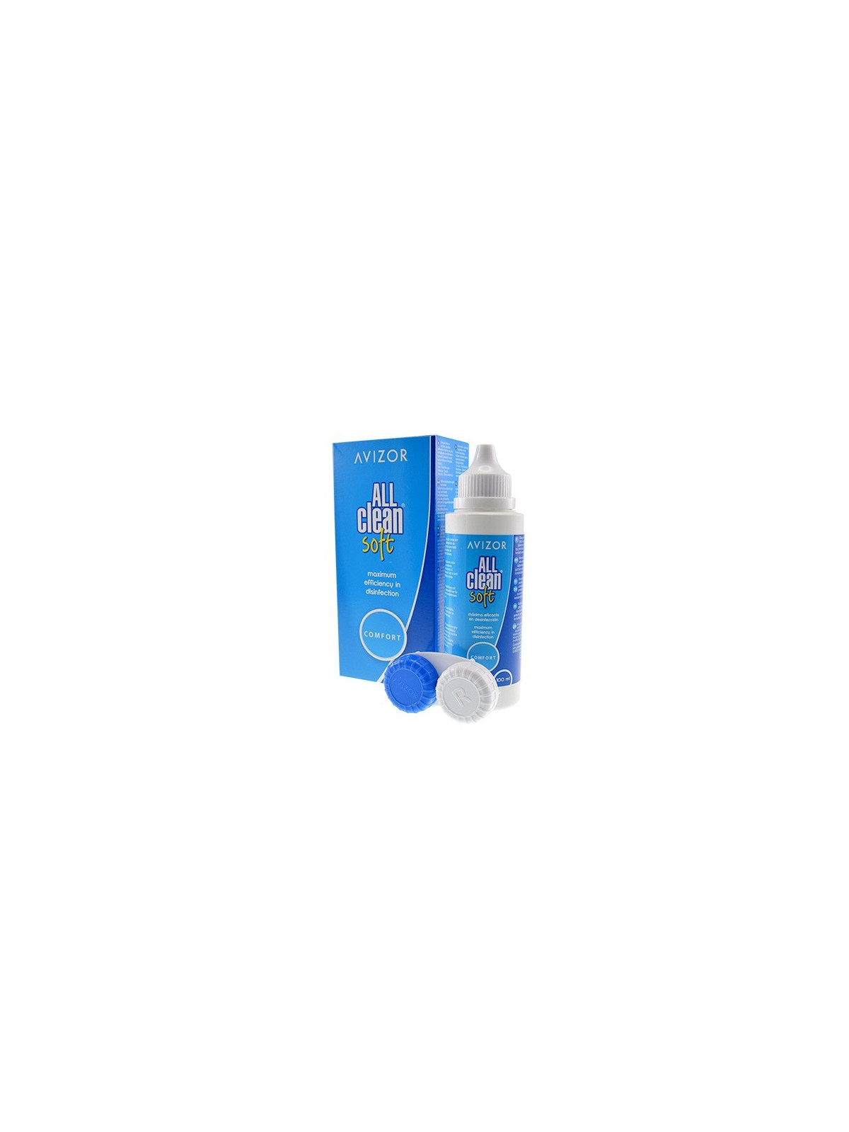 Płyn do soczewek kontaktowych Avizor All Clean Soft 100 ml