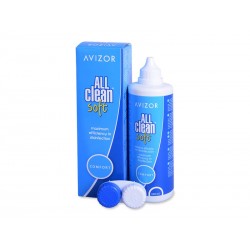 Płyn do soczewek kontaktowych Avizor All Clean Soft 350 ml