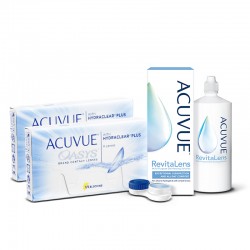 Zestaw 2 x ACUVUE® OASYS + płyn ACUVUE™ RevitaLens 360 ml