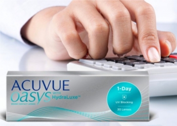 Ile kosztują soczewki kontaktowe Acuvue?